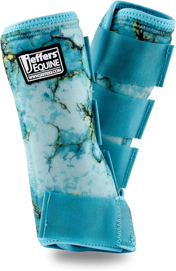 Jeffers Expression Protective Boots Size: Large Color: Bisbee Blue