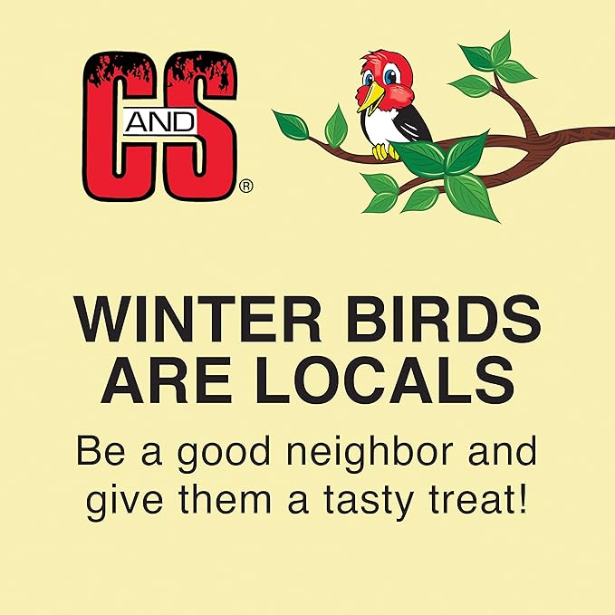 C&S Wild Bird Woodpecker Suet Nuggets Mega Box, 8 Pounds (Pack of 2)