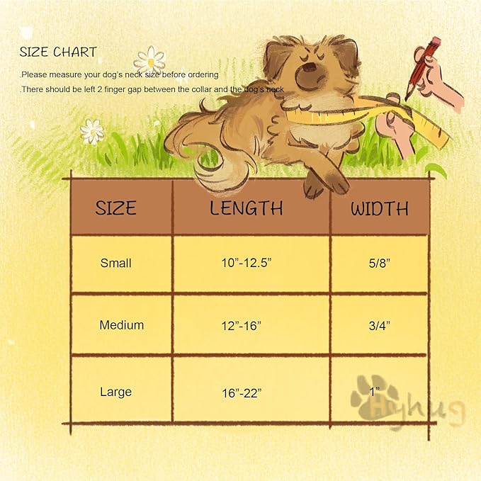 Hyhug Small Dog Collar Quick-Release Blue| Heavy-Duty Nylon Puppy Collar, Adjustable & Durable Pet Supplies for Boy & Girl Dogs (Small, Classic Blue)