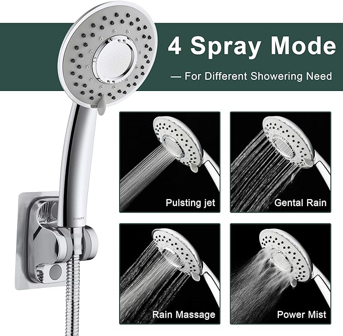 Sink Hose Shower Sprayer Attachment - Faucet Extension w/ 5 Adapters For Bathroom Bathtub, Kitchen Faucet, Utility Laundry Tub, Garden Hose Thread Spout For Delta, Moen, Kohler, American Standard