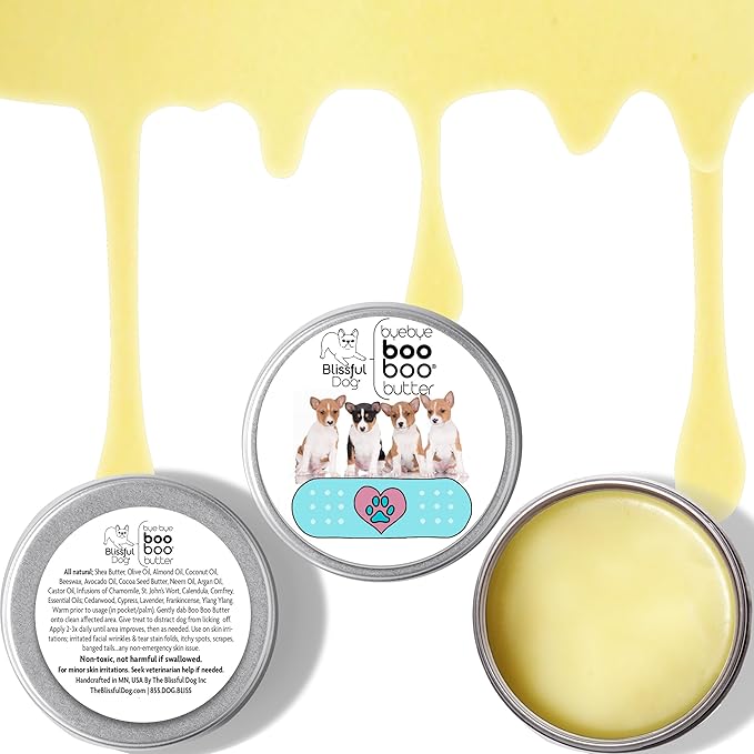 The Blissful Dog Basenji Boo Boo Butter, 8-Ounce