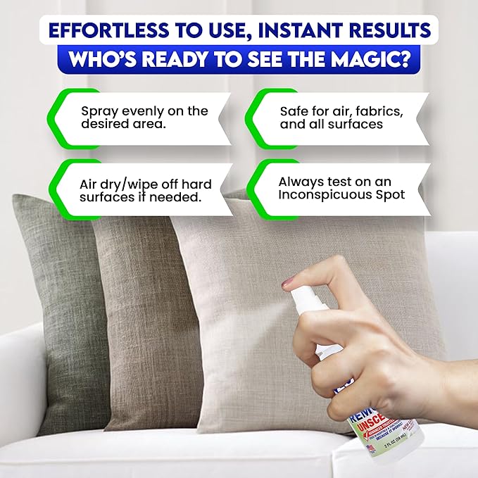 ZORBX Unscented Odor Eliminator for Strong Odor 2 Oz, Pack of 24 - Used in Hospitals & Healthcare Facilities - Advanced Trusted Formula, Fast-Acting Odor Remover Spray for Dog, Cat, House & Carpet