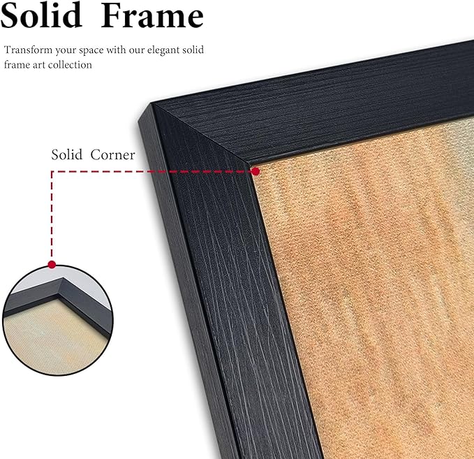 Highland Cow Large Wall Art Western Running Longhorn Pictures Rustic Wild Animal Wall Decor Canvas Print Painting Artwork for Bathroom Living Room Bedroom 36L" x 24W"