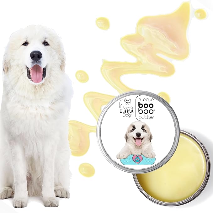 The Blissful Dog 8 oz TIN Great Pyrenees Booboo Butter