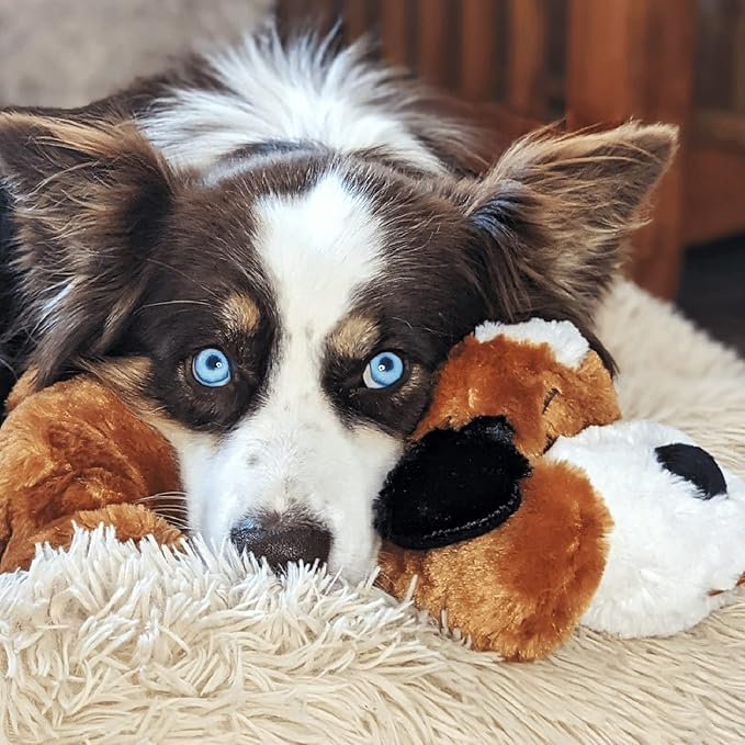 Original Snuggle Puppy Toys - Heartbeat Puppy for Dogs - Pet Anxiety Relief and Calming Aid - Comfort Dog Toys for Behavioral Training
