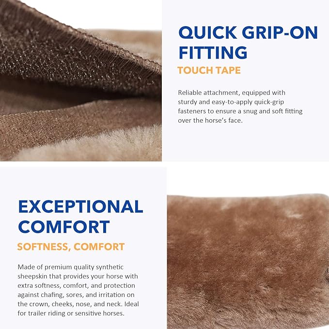 Harrison Howard Horse Halter Fleece Cover Set 9 Pieces