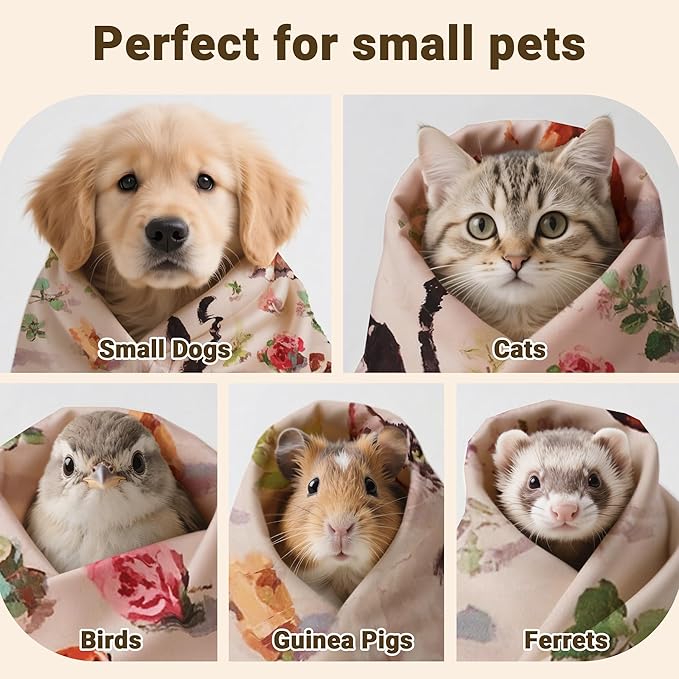 Cat Grooming Wrap Cat Wrap for Cutting Nails, 23.6 Cat Wrap for Grooming, Cat Restraint for Nail Clipping, Multifunctional Swaddle Wrap Pet Tool, Cat Burrito Wrap