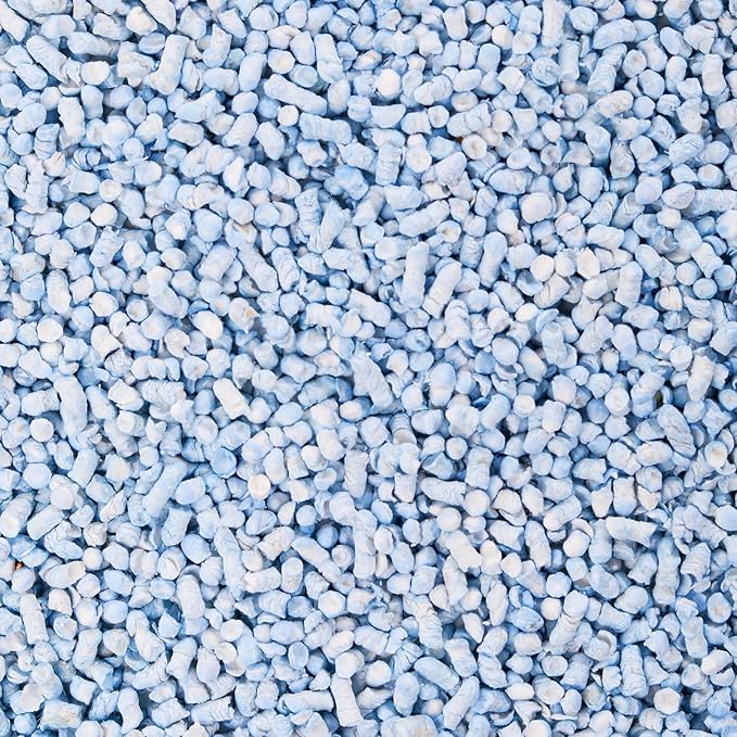 mini&moe Small Animal Paper Pellet Bedding: Odor & Moisture Absorbent Natural Paper Pellet Bedding - for Guinea Pigs, Hamsters, and Rabbits, 3.96lb