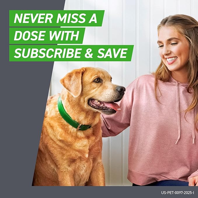 FRONTLINE Plus Flea and Tick Treatment for X-Large Dogs Up to 89 to 132 lbs. 3 Treatments