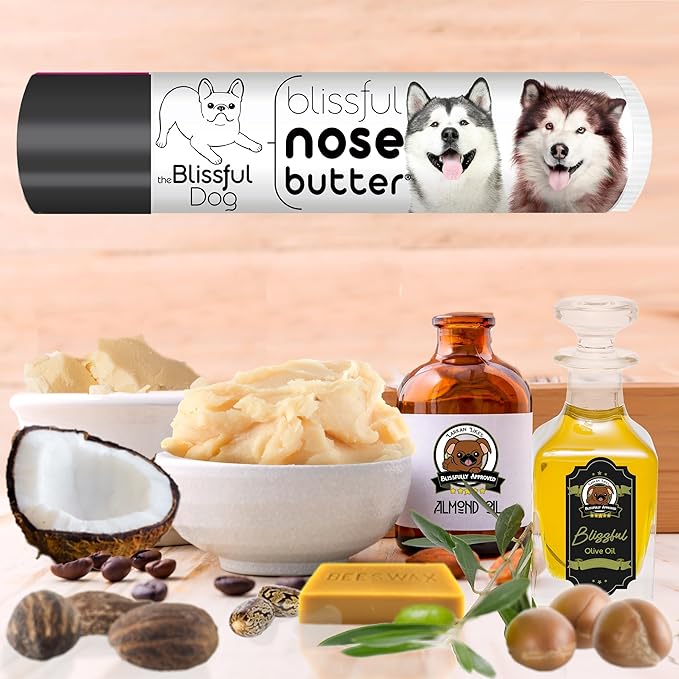 The Blissful Dog Malamute Unscented Nose Butter - Dog Nose Butter, 0.50 Ounce