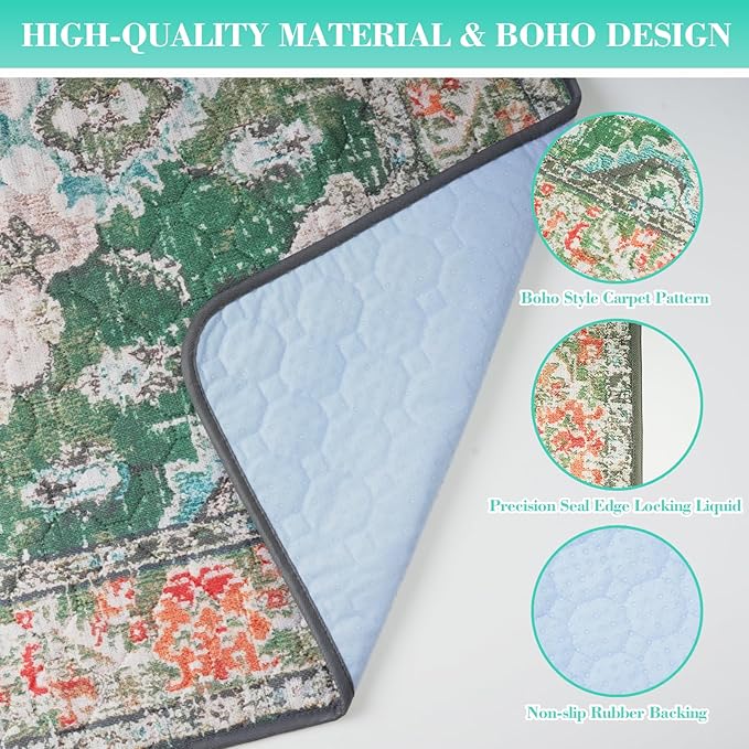 Thicken Washable Pee Pads for Dogs, 2 Pack Waterproof Reusable Pee Pads for Dogs,36"x48" Super Absorbent Leakproof Dog Pads, Non-Slip Potty Pads for Floor, Crate, Couch, Whelping Pads Pet Supplies
