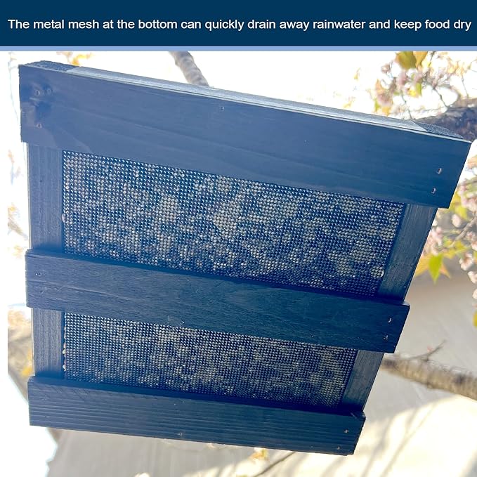 Wooden Platform Bird feeders,Hanging Platform Bird feeders