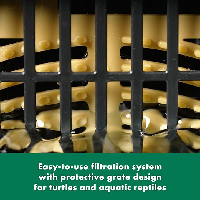 Zilla Aquatic Reptile Internal Filter with SmartClean Technology, for Turtles and Aquatic Reptiles, Medium