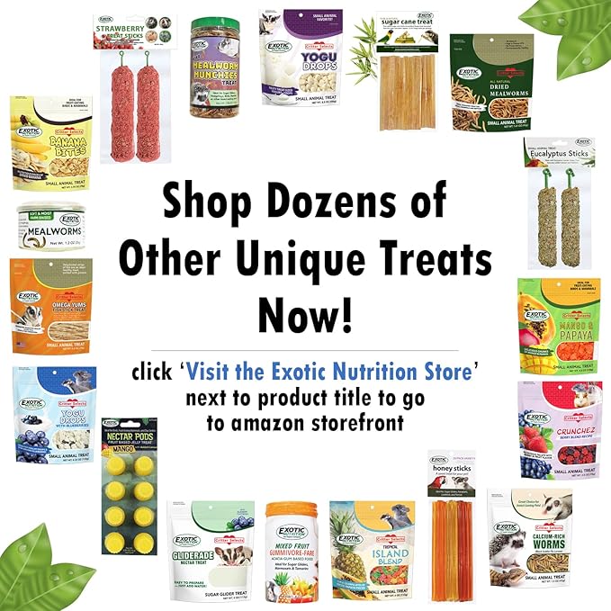 Exotic Nutrition Peas & Carrots 8 oz. - Healthy Natural Mixed Dried Vegetable Treat - for Rabbits, Guinea Pigs, Hamsters, Chinchillas and Small Pets