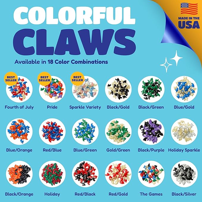 Soft Claws Cat Nail Caps for Medium Cats – (40 Caps, Blue & Green) - Made in USA - Veterinarian-Developed | Protects Furniture & Skin - Easy to Apply, Long-Lasting Anti-Scratch Soft Cat Claw Covers