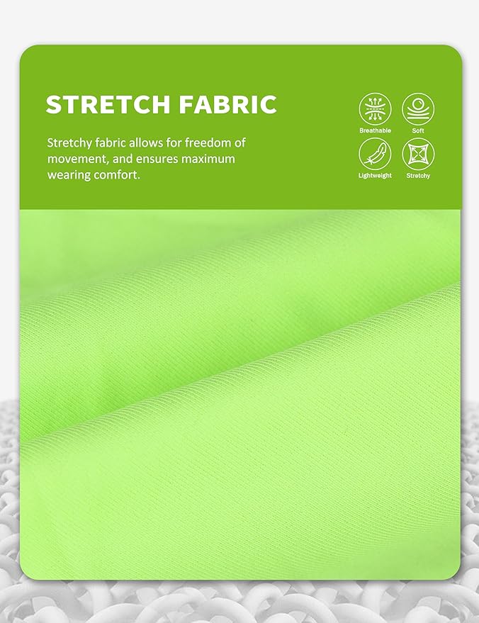 Harrison Howard Horse Fly Mask with Forelock Opening Stretch Breathable and Comfortable for Horses UV -Protection Fluorescent Yellow M