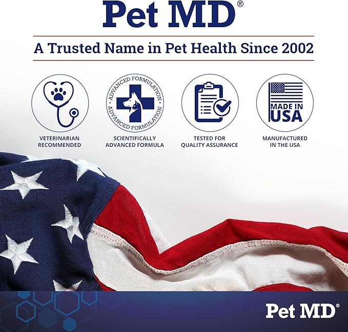 Pet MD Wrap A Pill Peanut Butter Flavored Pill Paste for Dogs - Make a Pocket to Hide Pills and Medication for Pets - 59 Servings