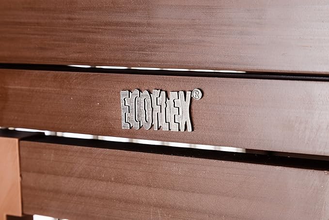 New Age Pet ECOFLEX Dog Crate End Table - Furniture-Style Pet Crate for Crate Trained Dogs - Stainless Steel Tubing & a Latched Closure - 10 Year Manufacturer's Warranty