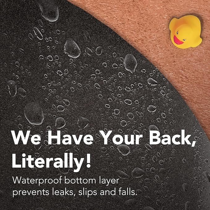 Lukamoo® Cute Cat Litter Mat (30’’x20’’), Large/L, for Kitty Litter & Cute Cat Litter Box, Litter Trapping Mat (Calico)