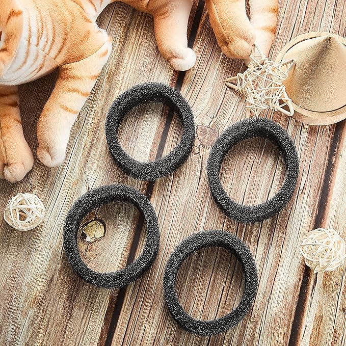 Tuanse 8 Pieces Cat Pet Water Fountain Filters Replacement Round Filter Foam for Pet Cat Drink Water Sponge Filter Replacement for 2. 5 L/84 oz 2. 2 L/ 74 oz Stainless Steel Dog Fountain