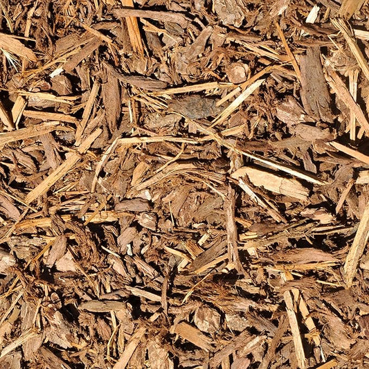 Premium Organic Wood Mulch for Gardens, Landscaping, Potted Plants, and Vegetable Gardens (2 CF - 56 L - 59 QTS)