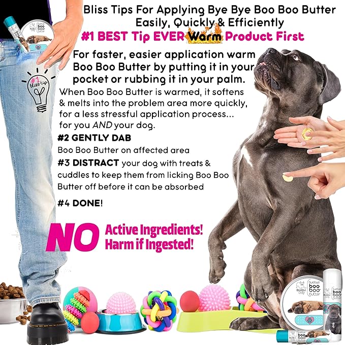 The Blissful Dog Cane Corso Boo Boo Butter, 16 oz.