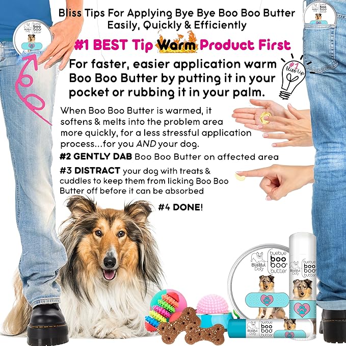 The Blissful Dog 8 oz TIN Collie Booboo Butter