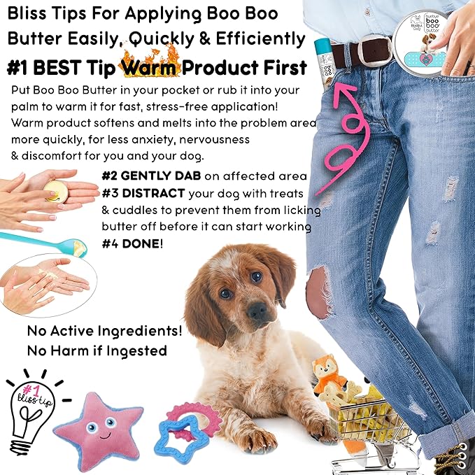 The Blissful Dog Brittany Boo Boo Butter, 16 oz.
