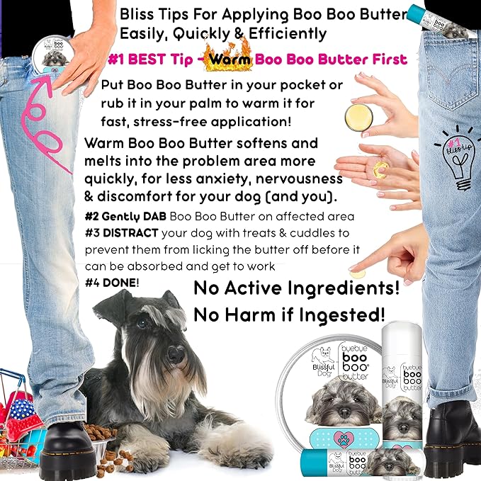 The Blissful Dog Schnauzer Boo Butter, 0.15 oz