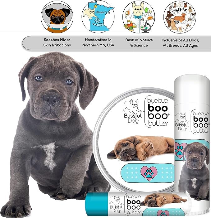 The Blissful Dog Cane Corso Boo Boo Butter, 16 oz.