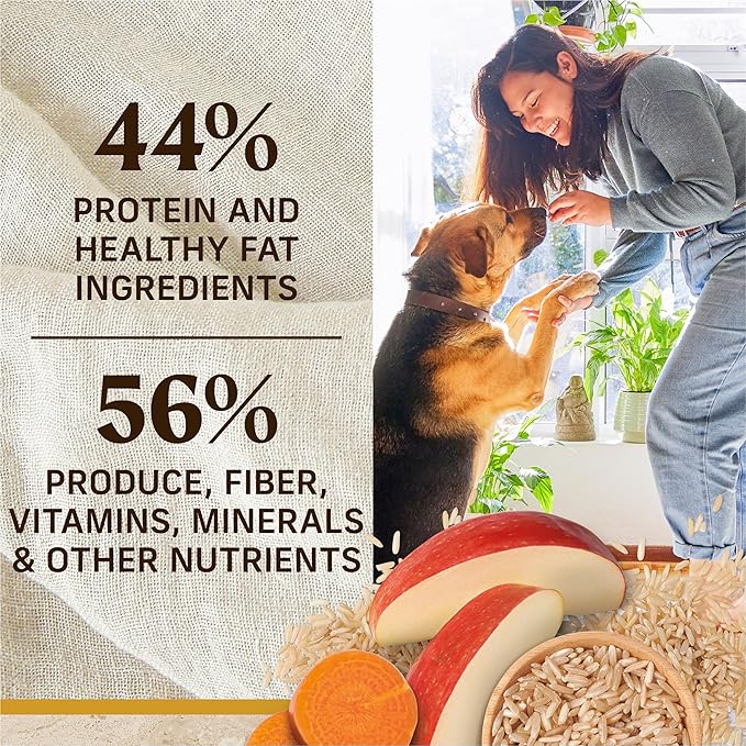 Merrick Healthy Grains Premium Adult Dry Dog Food, Wholesome And Natural Kibble With Chicken And Brown Rice - 25.0 lb. Bag