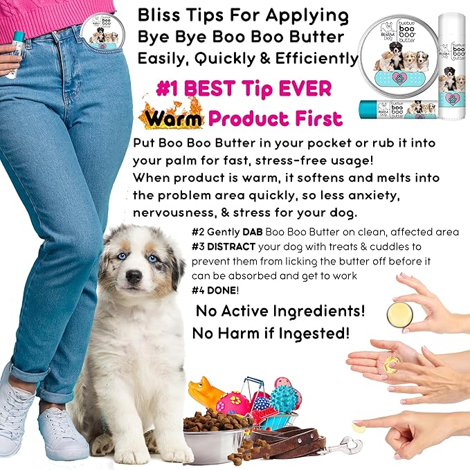 The Blissful Dog 1 oz TIN Australian Shepherd Booboo Butter