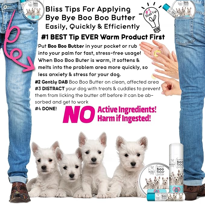 The Blissful Dog West Highland Terrier Boo Butter, 0.50 oz