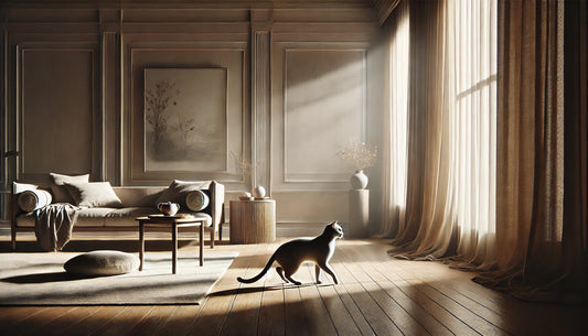 The Whiskered Soul — The Silent Poetics of Feline Grace