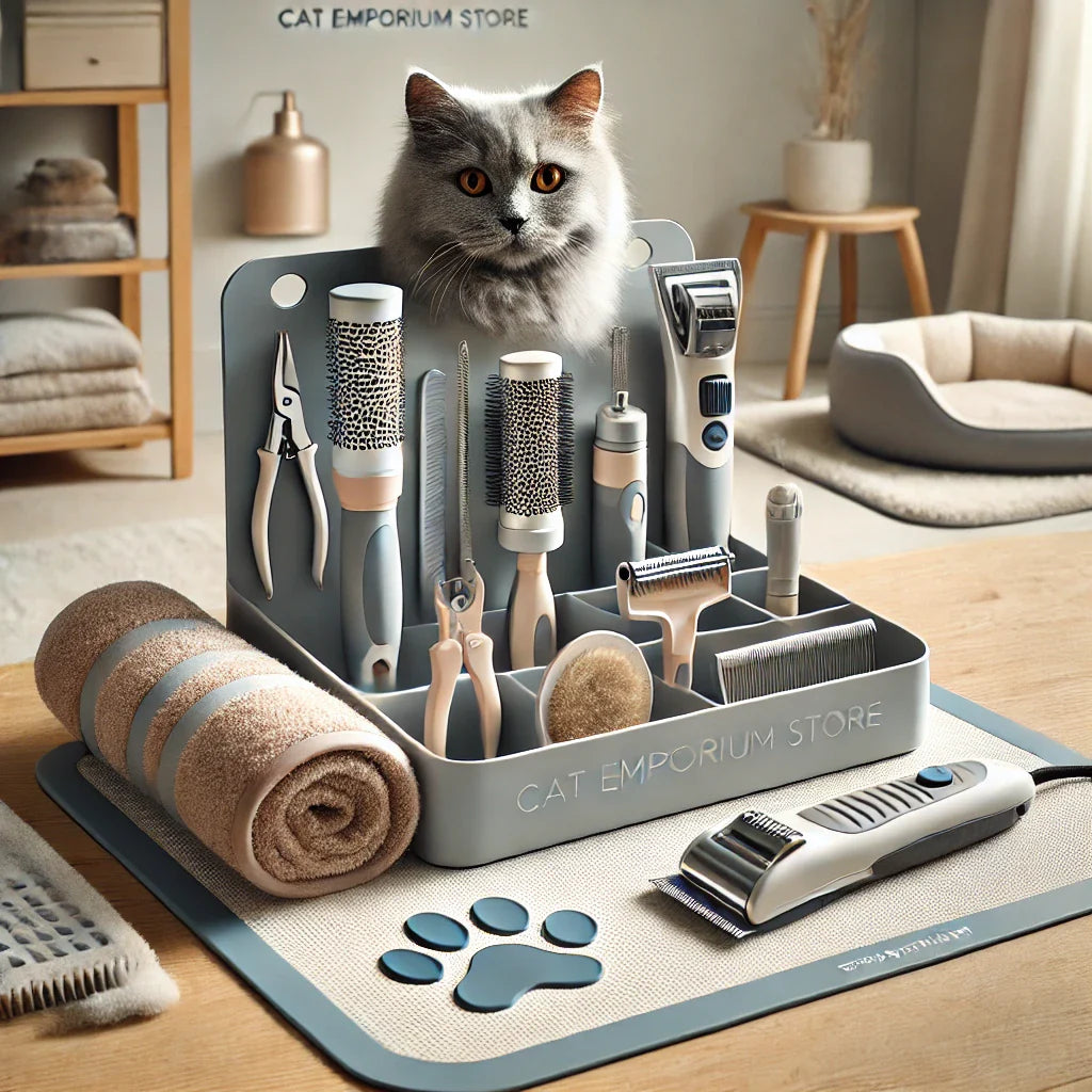 Grooming Without Drama: Brushes, Deshedders, Nail Care, Teeth & a Calm Setup | Cat Emporium Store