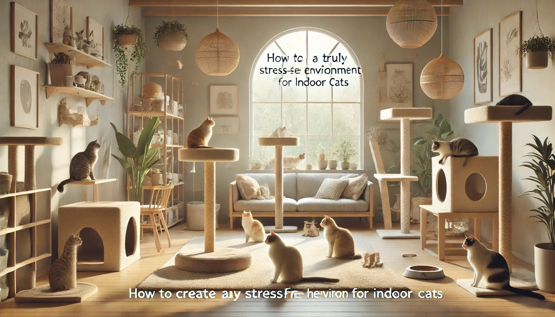 How to Create a Truly Stress-Free Home Environment for Indoor Cats