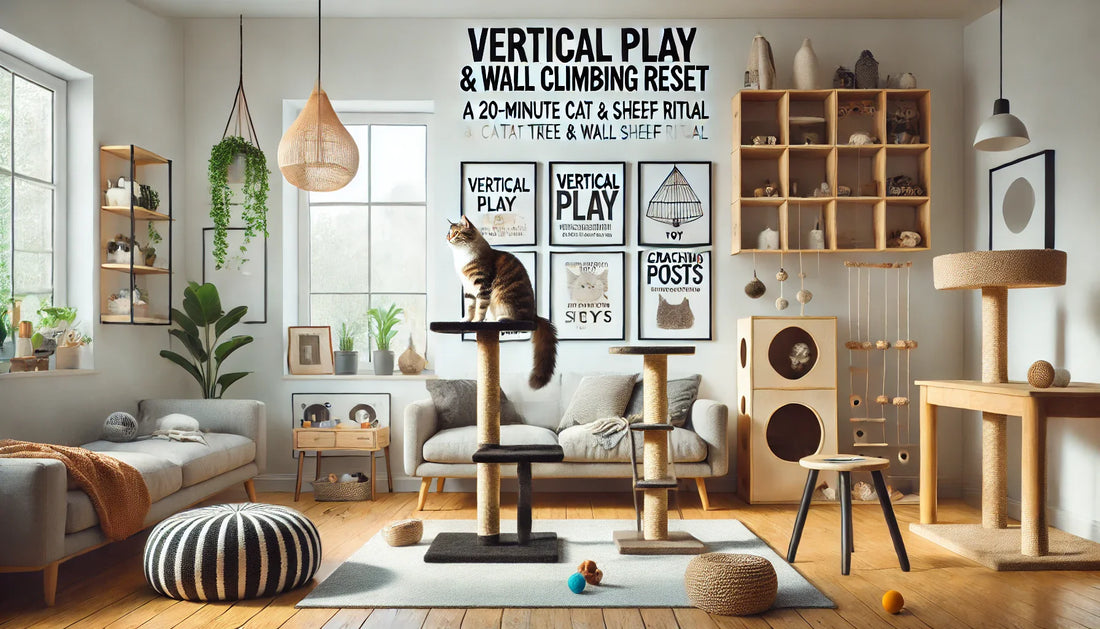 Vertical Play & Wall Climbing Reset: A 20-Minute Cat Tree & Wall Shelf Ritual