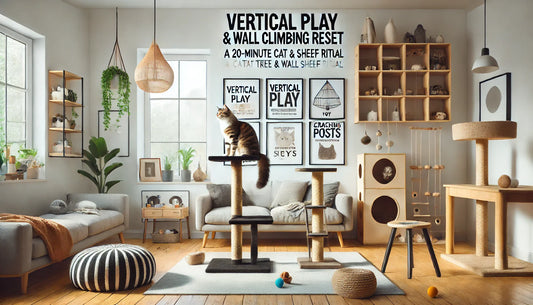Vertical Play & Wall Climbing Reset: A 20-Minute Cat Tree & Wall Shelf Ritual
