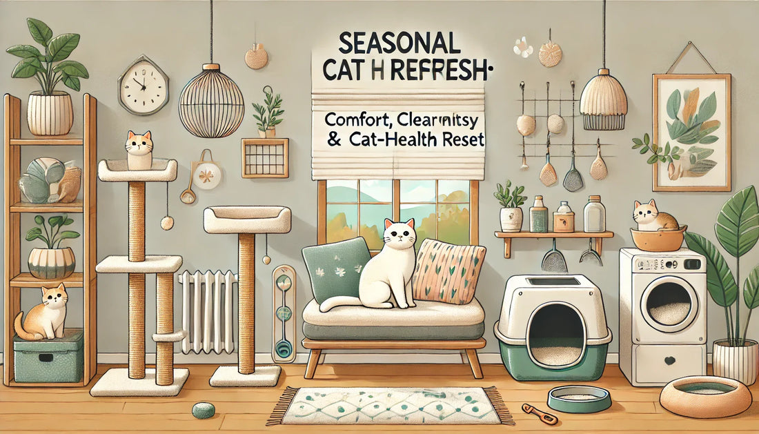 Seasonal Cat Home Refresh: Comfort, Cleanliness & Cat-Health Reset
