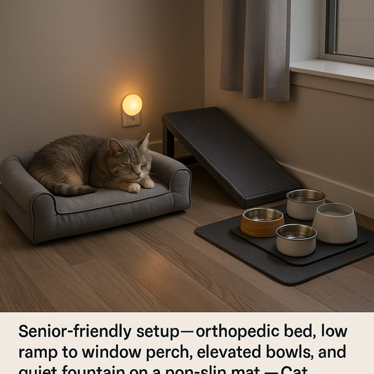 Graceful Aging: A Comfort & Mobility Blueprint for Senior Cats | Cat Emporium Store