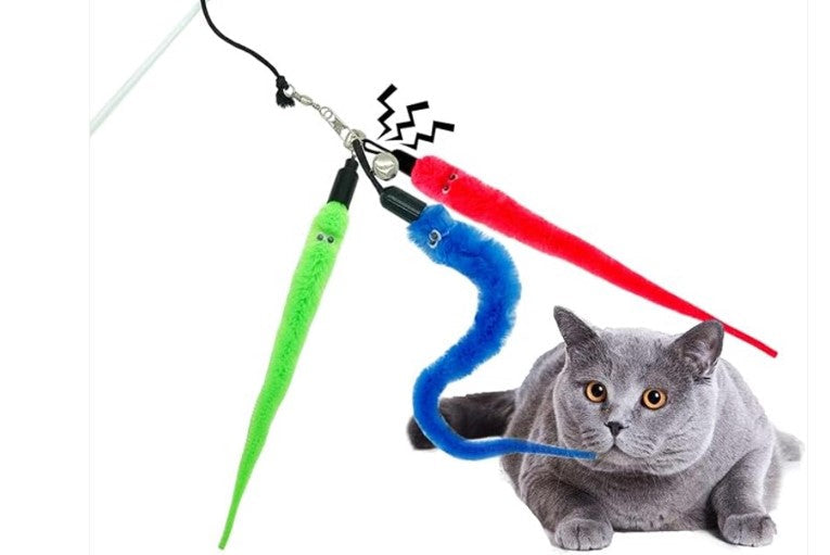 The Play Loop — Keep Your Cat Engaged with Easy Worm Toy Refills
