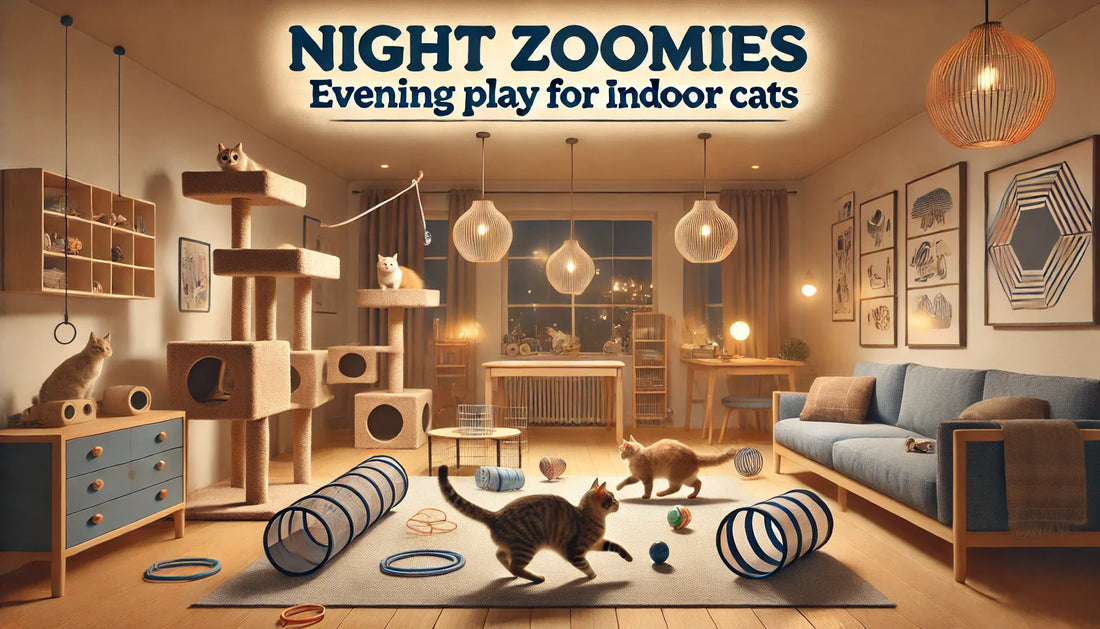 Night Zoomies Blueprint: Evening Play for Indoor Cats