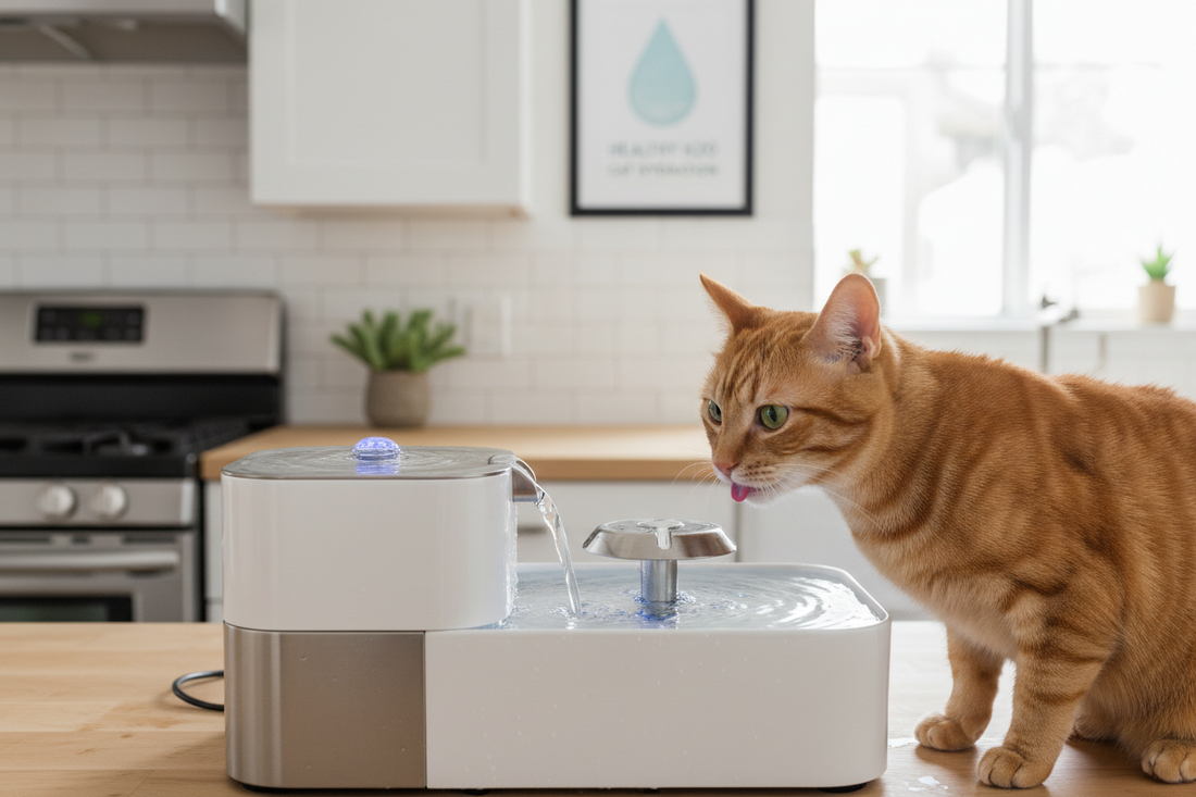 Keeping Your Cat Hydrated: Water, Health, and Wellness