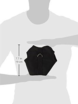 Kitty Holster Cat Harness – Secure Cat Harness for Walking, Soft Cotton Cat Accessories, Comfortable Fit, Strong Hook-and-Loop Closure, Made in USA – Black, XS