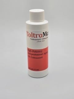 Toltrazuril 10.0% for Horses, Dogs, Cats, 60mL/4 Ounce, for Non-Food Chain Animals, Alfalfa