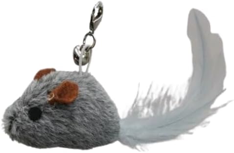 Interactive Play Set - Set of 5 Replacement Toys: Mouse, Duck, Feathers, Balls & Worm Heads - Engaging Cat Toys with Realistic Designs for Endless Fun