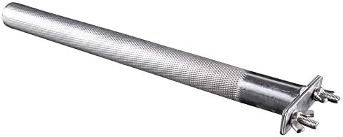 Bird Perch Stainless Steel Stand Parrot Rod Grinding Claws Trimming Beak Nails Grinding Stick Exercise Platform for Parakeet Cockatiel Conure African Grey Macaw Finch Bird Cage Accessories (XL)