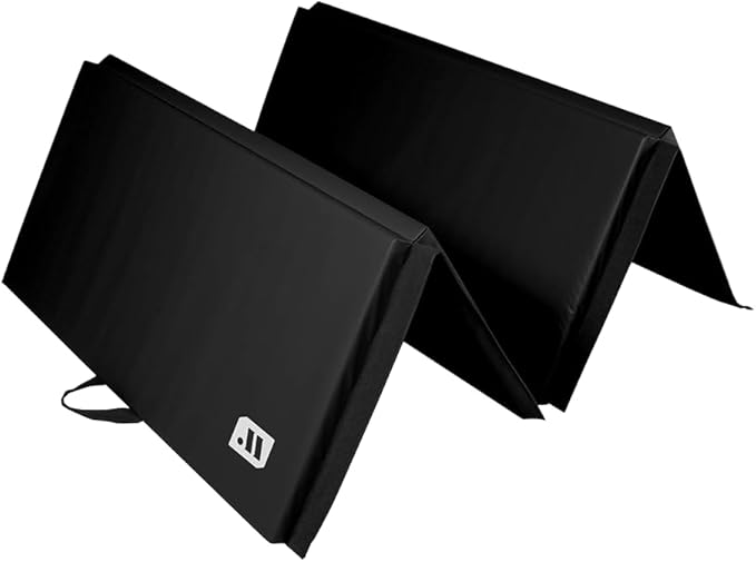 We Sell Mats - 4 ft x 8 ft x 2 in Personal Fitness & Exercise Mat for Home Workout - Lightweight and Folds for Carrying – All Purpose Home Gym Mat – Thick Mat for Yoga, Pilates, Stretches, and Floor Exercises