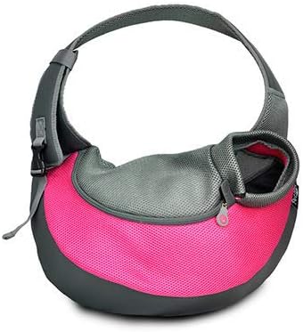 Pet Dog Sling Carrier Breathable Mesh Travel Safe Sling Bag Carrier for Dogs Cats