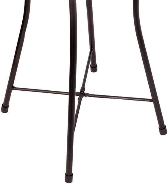 Generic Audubon Glass Mosaic Bird Bath with Steel Stand, Rainbow